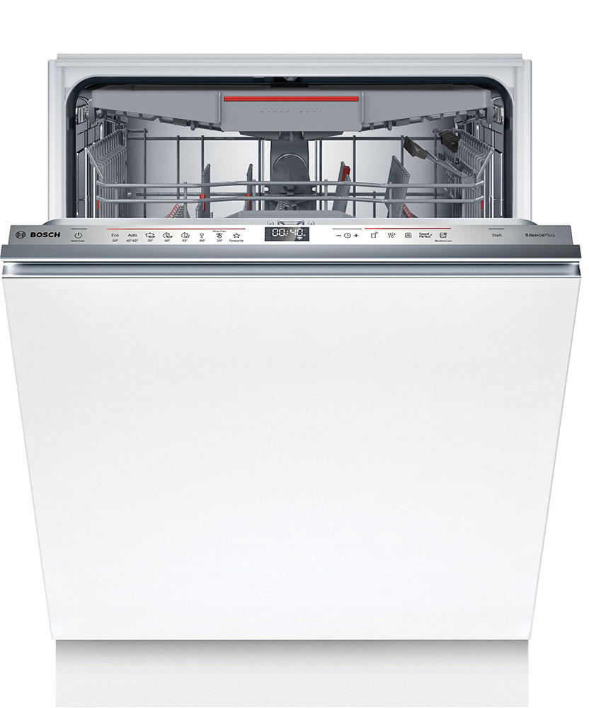 Bosch Serie 6 SMH6ECX12E Lavastoviglie da incasso a scomparsa totale Cerniere sliding 14 coperti Classe A