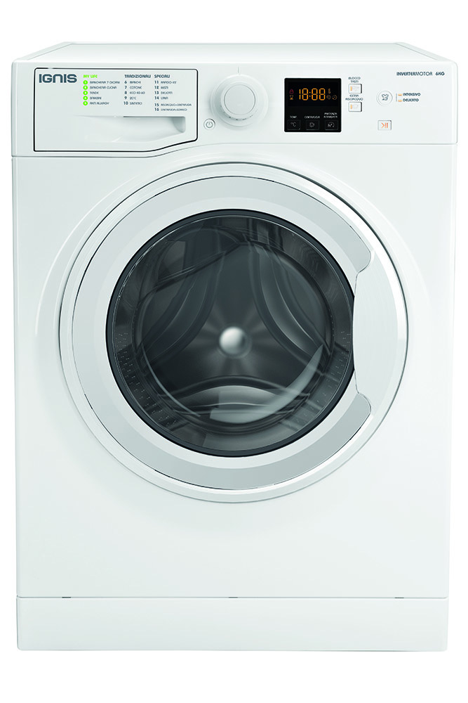Ignis IGSB 624 IT lavatrice Caricamento frontale 6 kg 1200 Giri/min Bianco