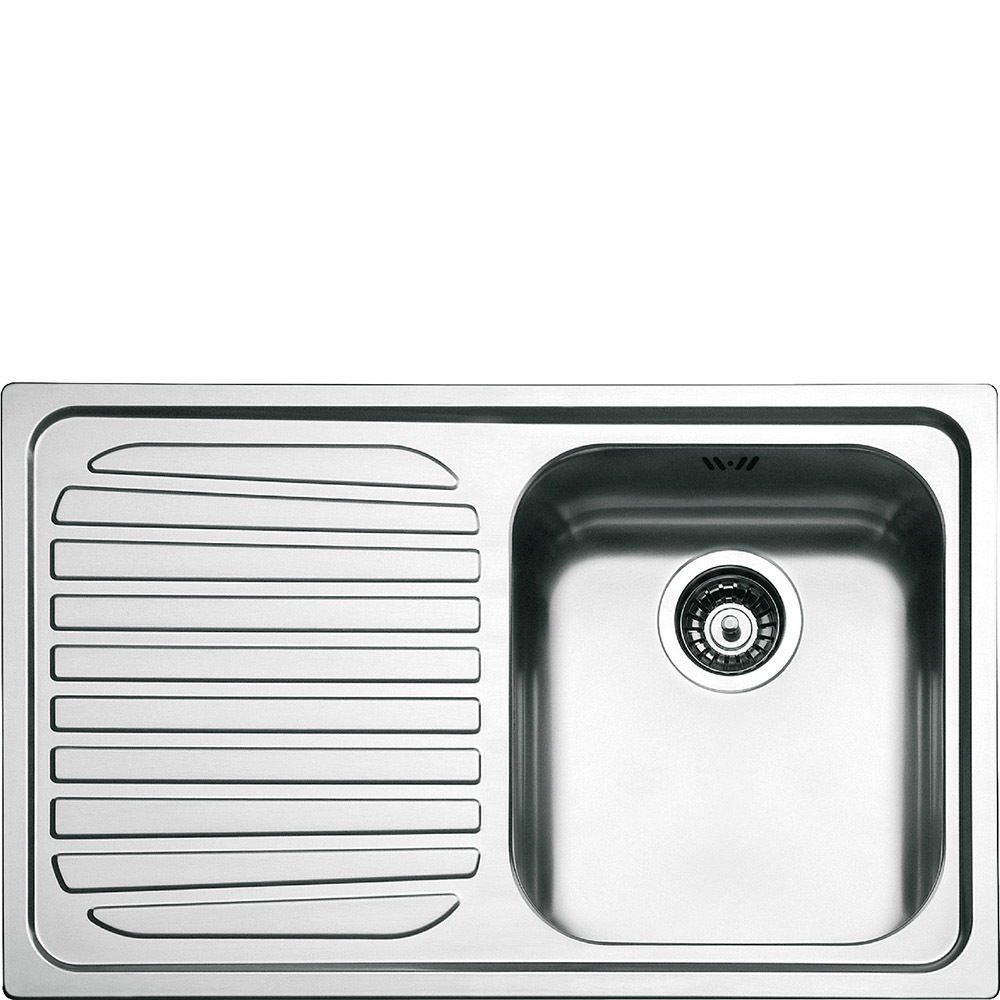 Smeg SP791S-2 lavello Lavello montato su piano Rettangolare Stainless steel