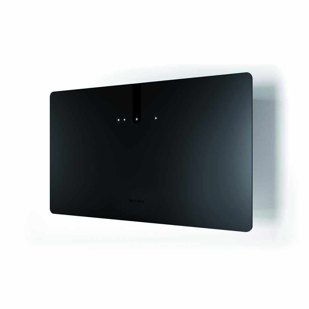 FABER S.p.A. Glam Fit Zero Drip Plus BK M A80 Cappa aspirante a parete Nero 530 m³/h