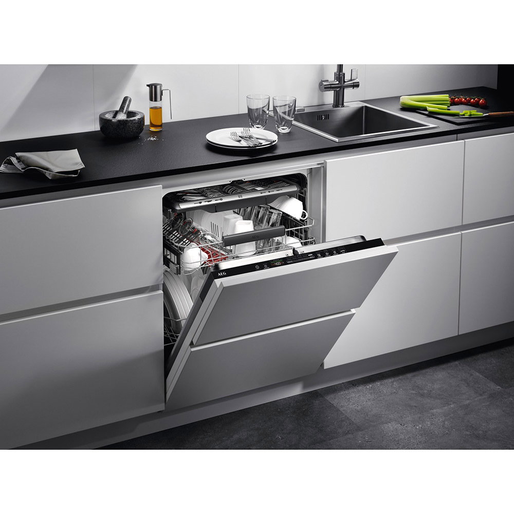 AEG FSE74707P Lavastoviglie integrata totale serie 7000 GlassCare 60 cm
