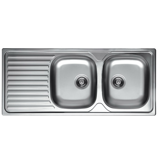 Glem Gas GL216IXD lavello Lavello ad incasso Rettangolare Acciaio inossidabile