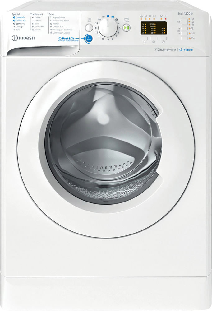 Indesit Lavatrice a libera installazione BWA 71296X WV IT - BWA 71296X WV IT