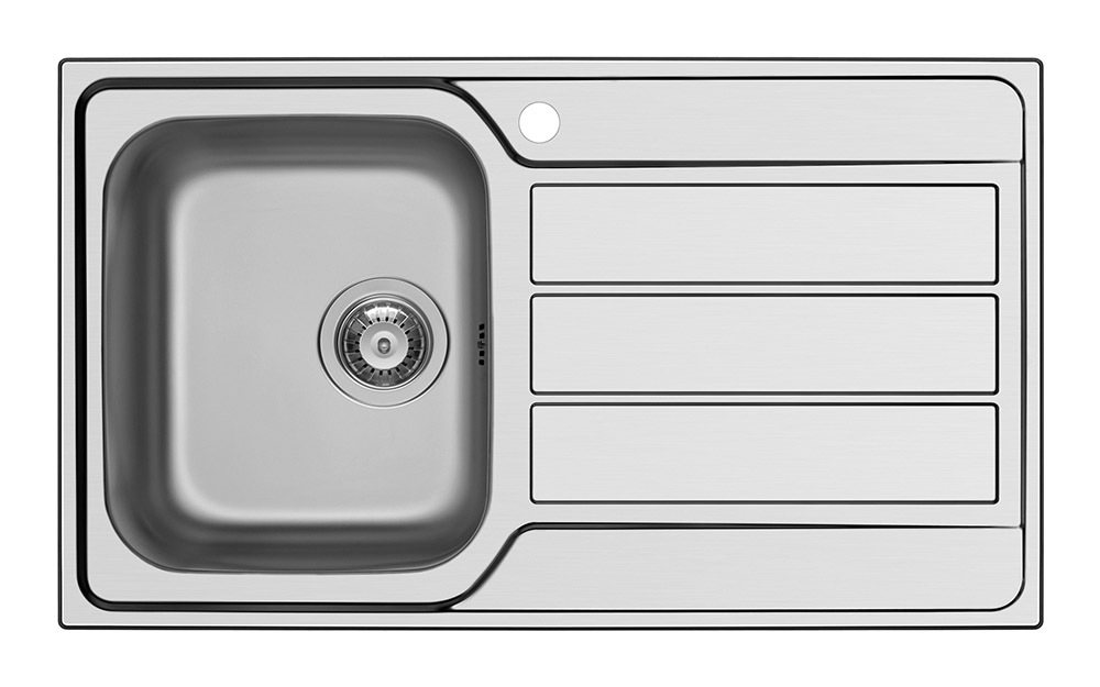 Schock Master D100 SX Lavello ad incasso Rettangolare Acciaio inossidabile