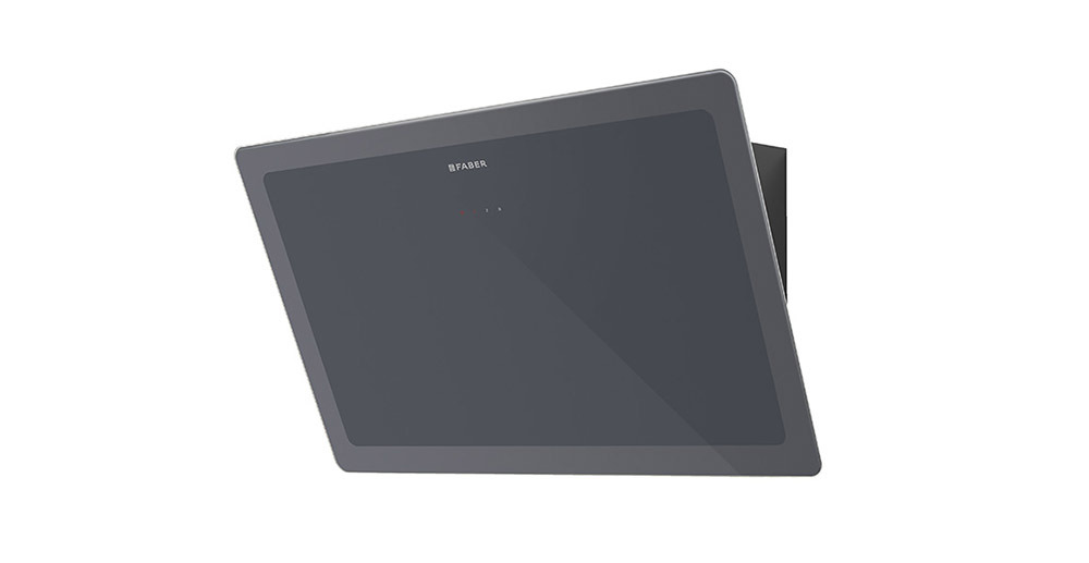 FABER S.p.A. GLAM-LIGHT A80 DG/LG EVO Cappa aspirante a parete Grigio 580 m³/h