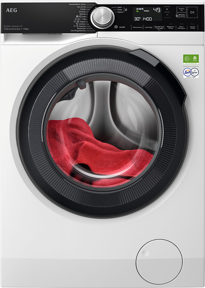 AEG Serie 9000 LR9FA104SY Lavatrice AbsoluteCare 10 kg