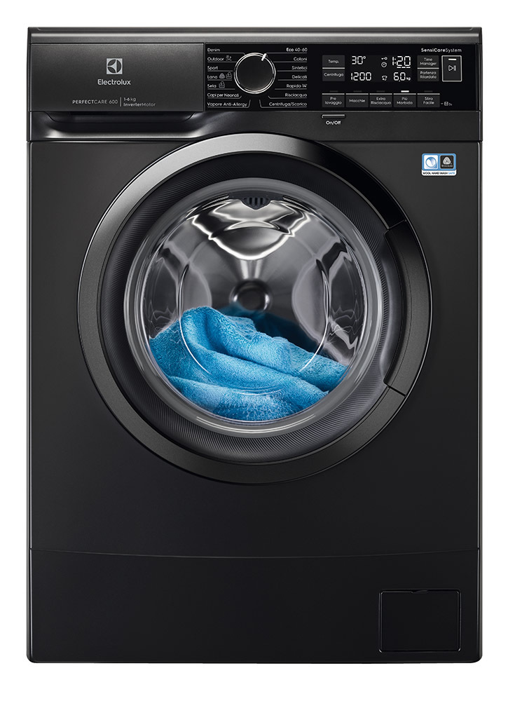 Electrolux EW6S326ABL lavatrice Caricamento frontale 6 kg 1200 Giri/min Nero