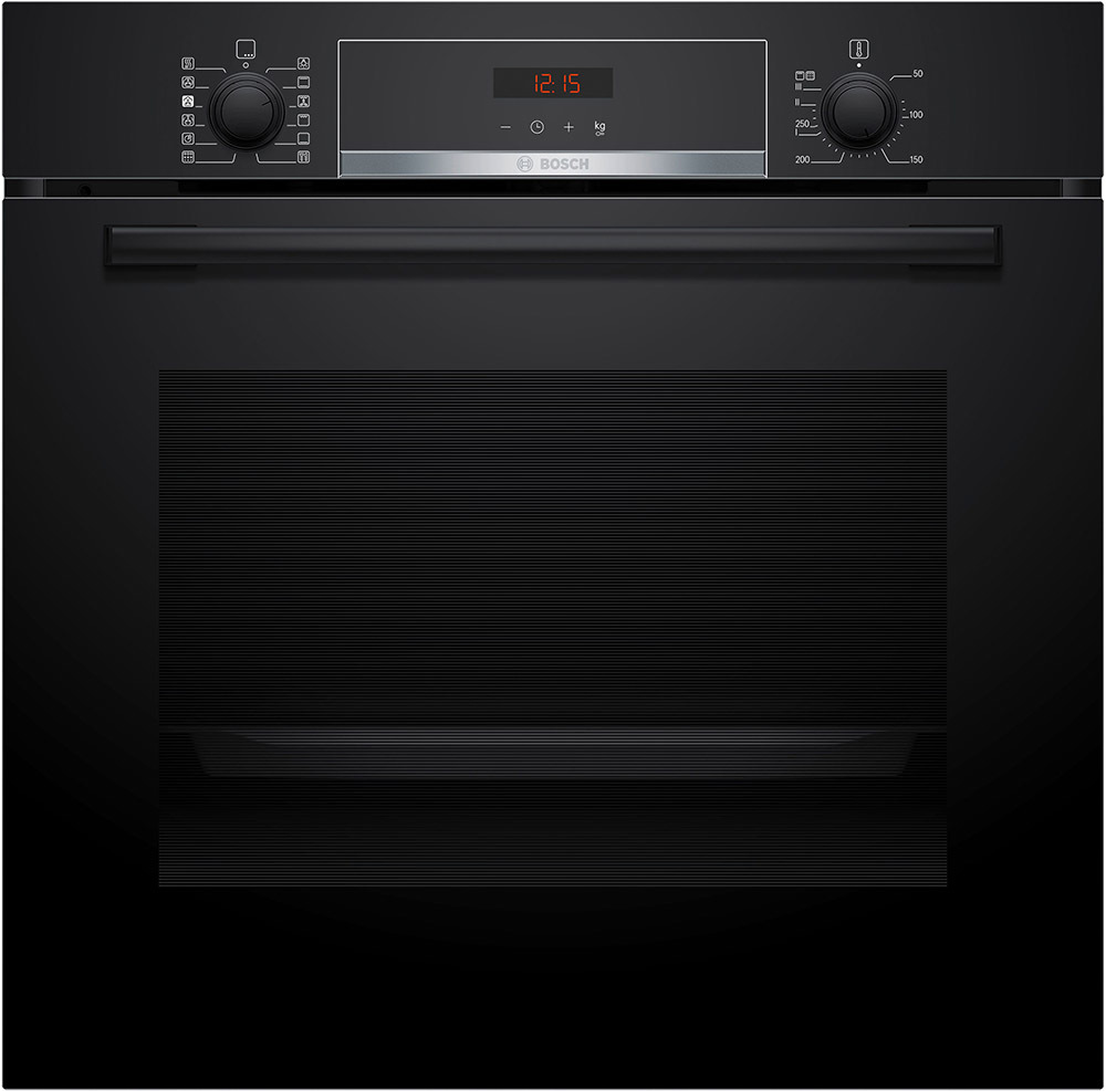 Bosch Serie 4 HQA574BB3 Forno con vapore Pirolitico Nero Classe A+