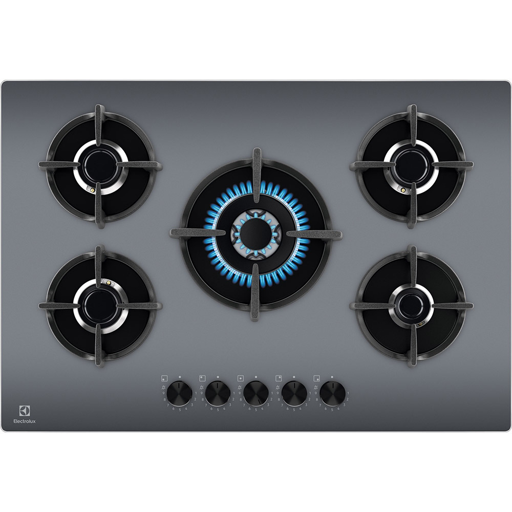 Electrolux EGG75372M Piano cottura Serie 600 Gas on Glass 75cm